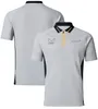 F1 Yarış Polo Gömlek Erkekler Yaz Kısa Kollu Gömlek Aynı Stil Özelleştirilmiş