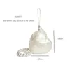 Evening Bags Acrylic heart bag women designer evening party cute pearl color purse 2023 clutch handbag with strap wholesale 231006