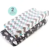 Cloth Diapers 2pcs Baby Changing Pad Cover Stretchy Changing Table Sheet for Baby Boys Girls Diaper Nappies Changing Mats Travel Pad 231007