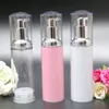 40ml Airless Bottle Vacuum Pump Lotion Cosmetic Container Used For Travel Refillable Bottles fast shipping F732 Rxhgt