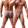 Cuecas Sexy Bulge Underwear Briefs Brasileiro Penis Bolsa Fina Cintura Baixa Ascensão Gay Pequeno S-XXL2602