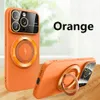 Phone Camera protection Finger Ring Stand Cell phone Case for iPhone 15 14 13 12 11 PRO MAX Back Cover Cases magnetic Charging Support