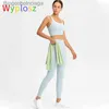 Active Set Wyplosz Yoga Set Sportwear Gym Clothing Women's Sport Suit Fitness Suit Tracksuit 2 -stycken Set High Elasticity Seamless Pants BRAL231007