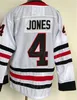 Maillot de hockey pour hommes 4 Seth Jones inversé rétro 19 Jonathan Toews 98 Connor Bedard couture noir blanc rouge équipe à l'extérieur pur coton pour les fans de sport pull respirant