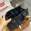 Wysokiej jakości prawdziwy skórzany projektant Hanbag Tote Bag Duża pojemność Onthego Jungle Torka na zakupy Lady Portfel
