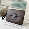 9a sacos de ombro designer bloqueio a4 livro bolsa crossbody couro genuíno elegante escritório crossbody saco design luxuoso bolsa bolsa 27cm com caixa l245