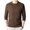 Męskie swetry męskie Szybki kolor SWEAT COZYMITURY GRYCH SZKOLNY SLIM FIT PULLOVER na jesień/zimę z detalami opcjami plus rozmiar