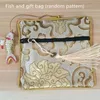 Porte-clés Sway Cloisonné Émail Mignon Koi Poisson Charmes Pour Carpe Colorée Pendentifs Bijoux Filles Femmes Petit Cadeau Avec Des Sacs