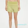 Cintura alta esporte shorts acelerar midrise curto quot forrado roupa feminina secagem rápida solta correndo wear volta zip bolso ginásio yoga