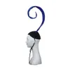 Feesthoeden Anime Yzma Cosplay Hoed Dames Heren Blauw Hoofddeksel voor Halloween Carnaval Thema Feestaccessoires Maskerade Aankleden Prop 231007