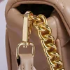 Модельерские сумки на ремне с ромбовидной решеткой, женские сумки с золотой цепочкой и ремешком