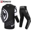 Otras prendas de vestir Nuevos pantalones de motocross Traje Negro Hombres MX MTB Conjuntos Combos Moto Equipo Enduro Racing Ciclismo Conjunto Todoterreno Dirt Bike Ropa L231007