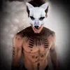 Masques de fête Masque animal 3D réaliste demi-masque Halloween Carnaval mascarade fête d'anniversaire jeu Cosplay Costume accessoires accessoires Q231007