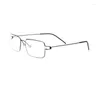 Lunettes de soleil Super légères lunettes de lecture femmes carré myopie optique danemark coréen cadre hommes titane Prescription