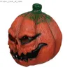 Maschere per feste Maschere di Halloween Testa di zucca Maschera Costume di Halloween Puntelli per feste Copricapo in lattice Party Down Decorazione Puntelli per feste Forniture Q231007