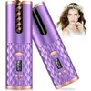 Curling Irons en fer automatique Coiffure Auto Curler sans fil Curls Silky Couettes USB Timing portable 231007