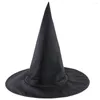 Береты, шляпа ведьмы на Хэллоуин, кепка для женщин и мужчин, детский декор в виде паука, рейв-вечеринка, фестиваль, карнавал, аксессуар для костюма для косплея