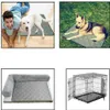 Benepaw Bijtbestendige hondenmat voor het hele seizoen, antislip waterdicht huisdierbed voor kleine, middelgrote en grote honden, wasbaar kratkussen 2104012220