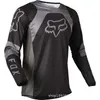 2023 camisetas masculinas raposa verão descompressão rápida mountain bike fora de estrada motocicleta secagem respirável manga longa em torno do pescoço 5qs3