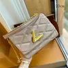 Designer crossbody bag with Chain Woman Twist bags eather small square Designer bag Metal long shaped buckle Simple fashion
