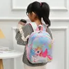 Sacos escolares mochila para crianças dos desenhos animados unicórnio sereia mochila leve para meninas saco de náilon para bebês pré-escolares 231006