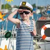 BERETS M6 Yacht Captain Hat Costume Men Cap Beanie Navy Marine