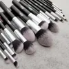 Makeup Tools Brush Set Professional Brushes Full Black 18st Face Eyes Cosmeitcs Powder Foundation Make Up Kit 231006