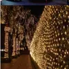 6M 3M 640LED 3M 2M210LED net lumières festival extérieur jardin lumière 110V 220V lumières noël mariage place parc décoration327u