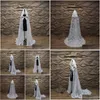 Wraps Jacken Wraps Jacken Hochzeit Cape mit Kapuze Spitze Braut Kapelle Schleier Mantilla Kirche Mantel Mantel Hochzeit, Party-Events Hochzeit Dhx8G