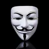 Maschere per feste 1Pc V per maschera di vendetta Halloween Masquerade Forniture per feste spaventose Costume cosplay Accessorio Puntelli Film anonimo Guy Fawkes Q231009