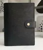 ID card holder Meeting record book best gift with box branded brown flower genuine leather hot sale passport case short notebooks Wallet