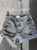 Damen-Shorts, Designer-Jeansshorts im 23-SS-Design, Damenbekleidung, Damen-Jeans mit weitem Bein, Vintage-Stil, Stickerei, hochwertige Damenbekleidung CLJM EWCD