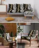 Chair Covers Abstract Black Marble Sofa Seat Cushion Cover Furniture Protector Stretch Washable Removable Elastic Slipcovers