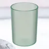 Bicchieri usa e getta cannucce Set 2 tazze per acqua Bagno trasparente Supporto per la casa contenente tazze Spazzolatura in plastica per uso domestico