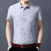 Camisas casuais masculinas marca de moda 2023 chegada camisa algodão manga curta legal verão magro masculino streetwear roupas topos