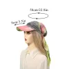 Cappelli da donna Musulmano Tie dye Hijab Berretto da baseball Classico cappello turbante Moda Foulard Cappelli da sole Sciarpa Berretti Tesa esterna Parasole