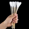 Cotton Swabs 500Pcs Iodine Swabs Iodine Disinfected Cotton Swabs for Outdoor Travel Supplies 231007