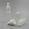 Tomt påfyllningsbart frostglas E-vätskedropparflaskor Oljeglaspiepett droppbehållare 5 ml 10 ml 15 ml 20 ml F1776 XNPBW