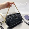 Moda totes designer bolsa bolsa para mulheres preto câmera sacos luxuoso saco de couro fino alça de ombro mini saco designer crossbody saco de luxo bolsa