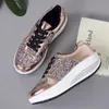 Geklede schoenen Platform sneaker Casual gevulkaniseerde bling dames sneakers Basket Femme Chunky Walking 231006