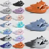 Shark Slides Sandals Mens Womens Tie Dye Bule Haze Rainbow Fashion Outdoor Novelty Slippers Beach Indoor Hotel Sports Sneakers 120 GAI