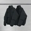 Мужские куртки 2023, осенне-зимняя модная легкая стеганая куртка, мужская уличная одежда в стиле хип-хоп, теплый бомбер с высоким воротом, толстый хлопковый пуховик
