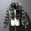 Women's Fur Faux Fur 2021 Winter Artificial Fashion Furs Coat For Fe Faux Mink Fake Fur Pelt Coats China Jacket Women Parka Furry Woman ClothingL231007