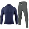 Survêtements pour hommes Costume de sport Courir Vêtements de gymnastique Cyclisme Serré Printemps Automne et hiver Séchage rapide