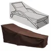 Copertura antipolvere Copertura per mobili da giardino Balcone da giardino Chaise Longue Capannone Parasole Poliestere impermeabile TAV Mobili da esterno Poltrona reclinabile Copertura antipolvere 231007