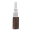 15 ml PET bouteille vide en plastique bouteilles de pulvérisation nasale pompe pulvérisateur brouillard nez pulvérisation bouteilles rechargeables pour médical F2110 Wutuk