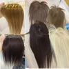 Lace Wigs Doreen13*13cm 10" 12" 16" Topper Hair Piece with Bangs 100% Real Remy Human Hair Topper for Women with Thin Hair Natural Brown 231006