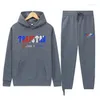 Heren trainingspakken Designer trainingspak voor heren Trapstar Merk bedrukte sportkleding Heren winterkleding Warme tweedelige set Losse hoodie Swea Dhzxb