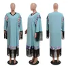 Etniska kläder Caftan Tassels paljetter Kvinnor Lossa klänning Abaya Party Dresses Ramadan Abayas Eid Muslim Kaftan Elegant Vestidos Dubai Arab