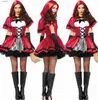 Costume a tema Halloween Vieni Cosplay Piccolo cappello rosso Strega Donne sexy Regina Principessa Gioco Uniforme Carnevale Dress Up Party Disfraz HombreL231007